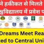 Where Dreams Meet Reality Get Admitted to Central University