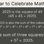 2025 Year to Celebrate Mathematics