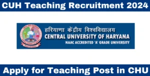 Read more about the article CUH Teaching Recruitment 2024: Apply for Teaching Post in CUH