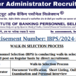 IBPS Server Administrator Recruitment 2025: Salary Rs. 70290 per Month