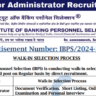 IBPS Server Administrator Recruitment 2025