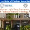 ICMR-National Institute of Virology Pune Recruitment 2024