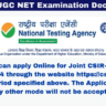 Joint CSIR-UGC NET Examination December 2024