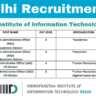 IIIT Delhi Recruitment 2025