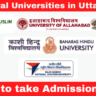 Top Central Universities in Uttar Pradesh