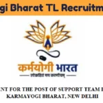 Karmayogi Bharat TL Recruitment 2024