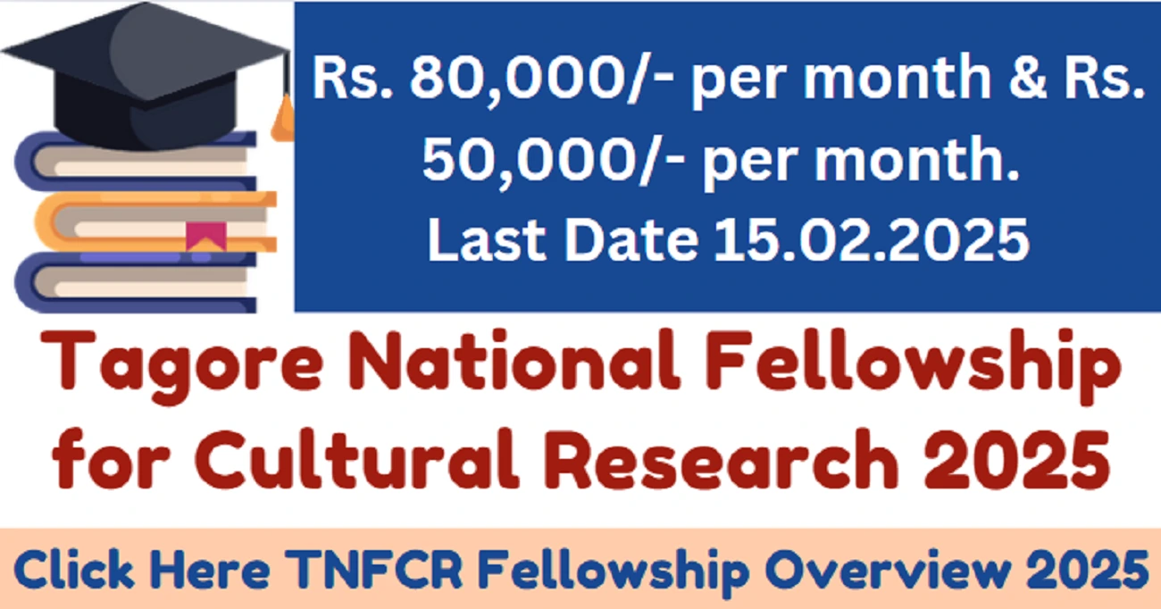 Tagore National Fellowship for Cultural Research 2025