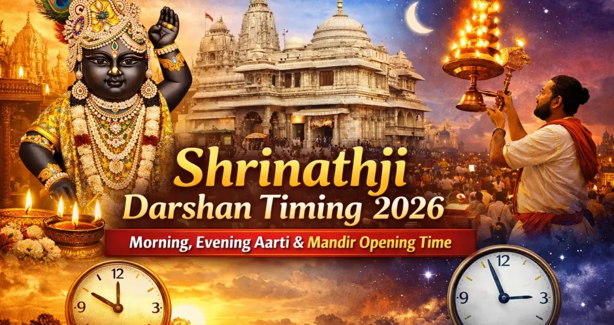 Shrinathji Darshan Timing 2026